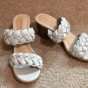 Maurices Braided Sandals - grey